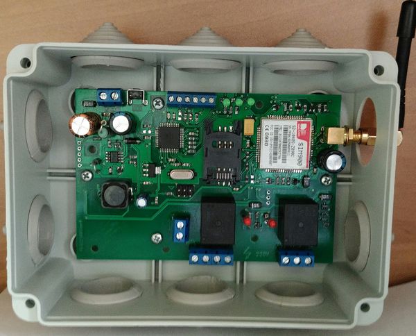 2 канальное GSM реле 2 канальное GSM реле